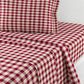 Red Gingham Twin XL Dorm Bedding Set - image 4