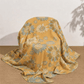 Vintage Orange Sunflower Cotton Blanket - image 2