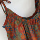 Vintage Floral Tie Strap Loungewear Set - image 4