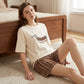 Walking Dachshund Cotton Lounge Set - image 4