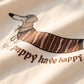Walking Dachshund Cotton Lounge Set - image 5