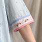 Sky Blue Puppy Print  Pajama Set - image 4