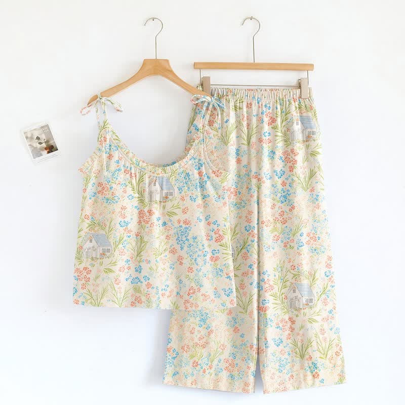 Meadow Bloom Cami Lounge Set - image 1