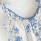 Botanical Floral Spaghetti Strap Loungewear - image 5