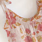 Blush Floral Spaghetti Strap Loungewear - image 1