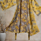 Vintage Ginkgo Leaf Cotton Double Gauze Robe - image 3