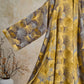 Vintage Ginkgo Leaf Cotton Double Gauze Robe - image 9