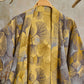Vintage Ginkgo Leaf Cotton Double Gauze Robe - image 8