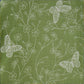 Olive Botanical Butterfly Kimono Bathrobe - image 6