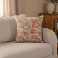 Vintage Pink Floral Double Gauze Throw Pillow - image 4