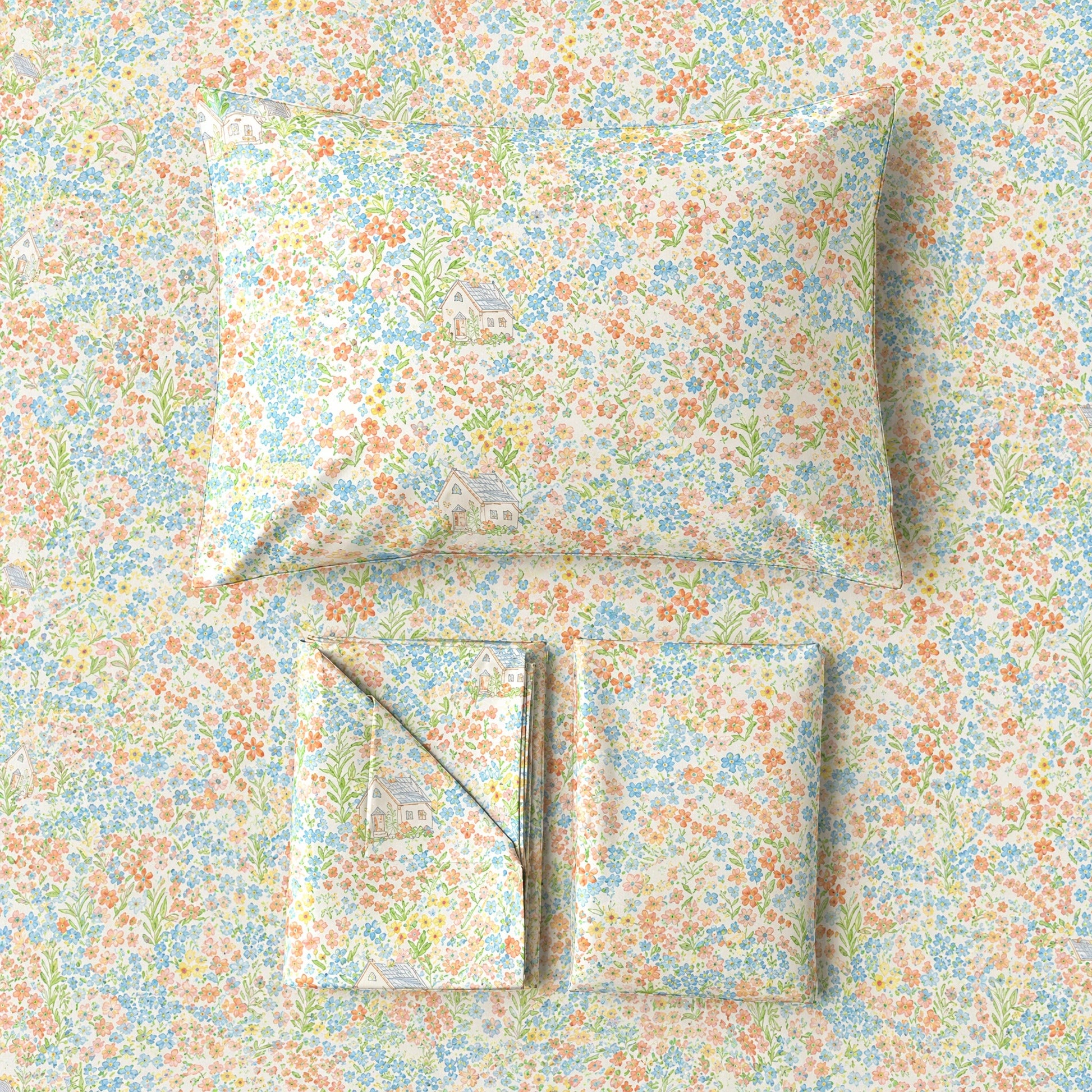 Ditsy Floral Twin XL Dorm Bedding Set - image 4