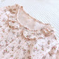 Dainty Floral Ruffle Collar Cotton Muslin Nightgown - image 1