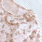 Dainty Floral Ruffle Collar Cotton Muslin Nightgown - image 2