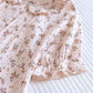Dainty Floral Ruffle Collar Cotton Muslin Nightgown - image 4