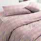 Soft Purple Plaid Twin XL Dorm Bedding Set - image 3