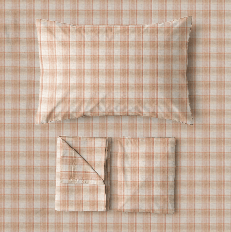 Pastel Gingham Twin XL Bedding Set - image 17