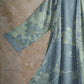 Sage Blue Floral Cotton Kimono Robe - image 9