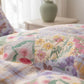 Garden Patchwork Floral Cotton Bedding Set - image 7