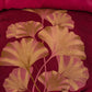 Deep Red Ginkgo Leaf Cotton Bedding Set - image 6