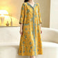 Plus Size Floral Cotton Gauze Cardigan Nightgown - image 2