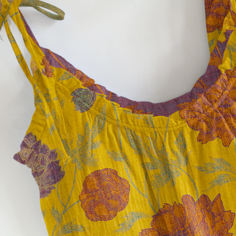 Retro Peony Cotton Cami Loungewear Set - image 18