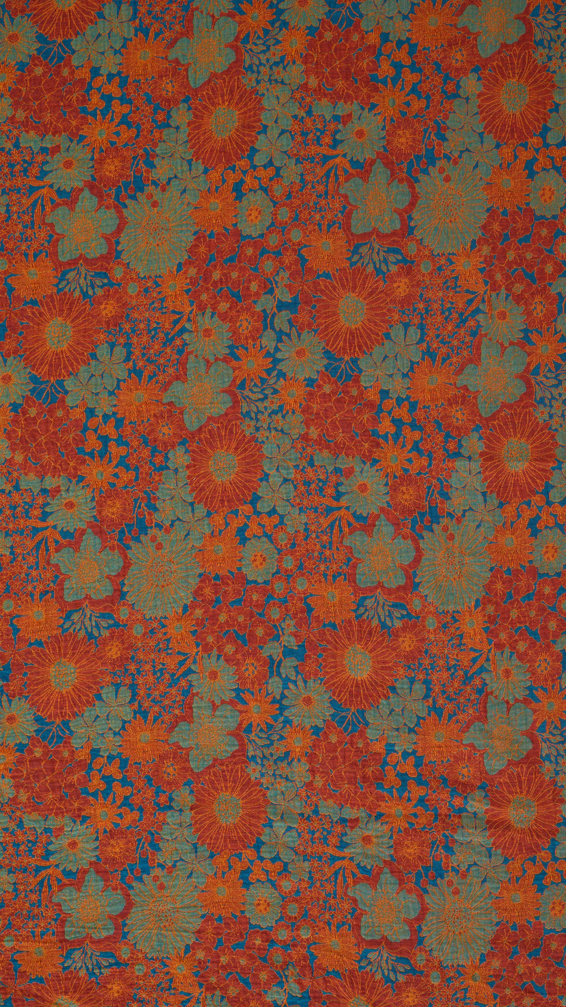 Retro Floral Cotton Gauze Bedding Set - image 9