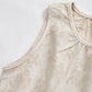 Beige Retro Flower Cotton Nightdress - image 4