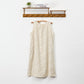 Beige Retro Flower Cotton Nightdress - image 1