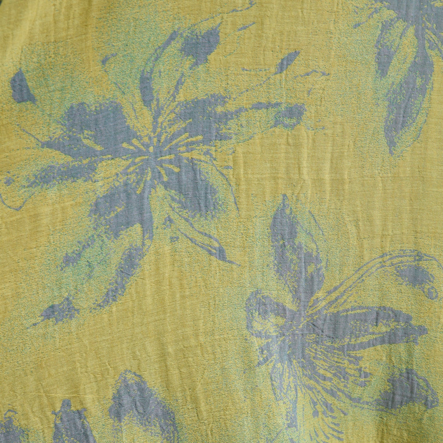 Azure Cotton Gauze Kimono Bathrobe - image 6