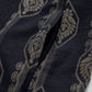 Vintage Navy Blue Geometric Cotton Nightdress - image 6