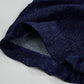 Retro Navy Blue Floral Cotton Tank Loungewear Set - image 9