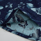 Retro Navy Blue Floral Cotton Tank Loungewear Set - image 4