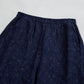 Retro Navy Blue Floral Cotton Tank Loungewear Set - image 6