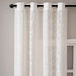Vertical Stripe Light Filtering Grommet Window Drape - image 3