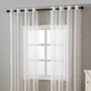Grommet Top Airy Voile Lace Sheer Curtain - image 7
