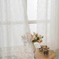 Grommet Top Airy Voile Lace Sheer Curtain - image 8