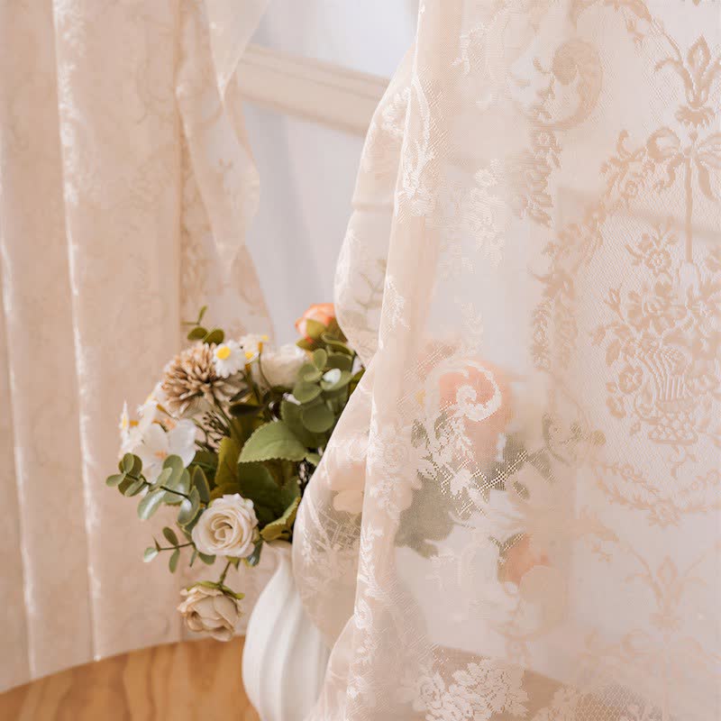 Ruffled Border Light Filtering Window Drape - image 8