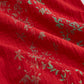 Red Floral Cotton Loungewear Pants - image 7