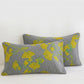 Retro Garden Flower Cotton Reversible Quilt - Light gray - 2PCS Pillowcases - 19" x 36" - image 6