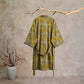 Retro Muted Floral Cotton Lounge Robe - image 6