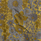 Retro Muted Floral Cotton Lounge Robe - image 9