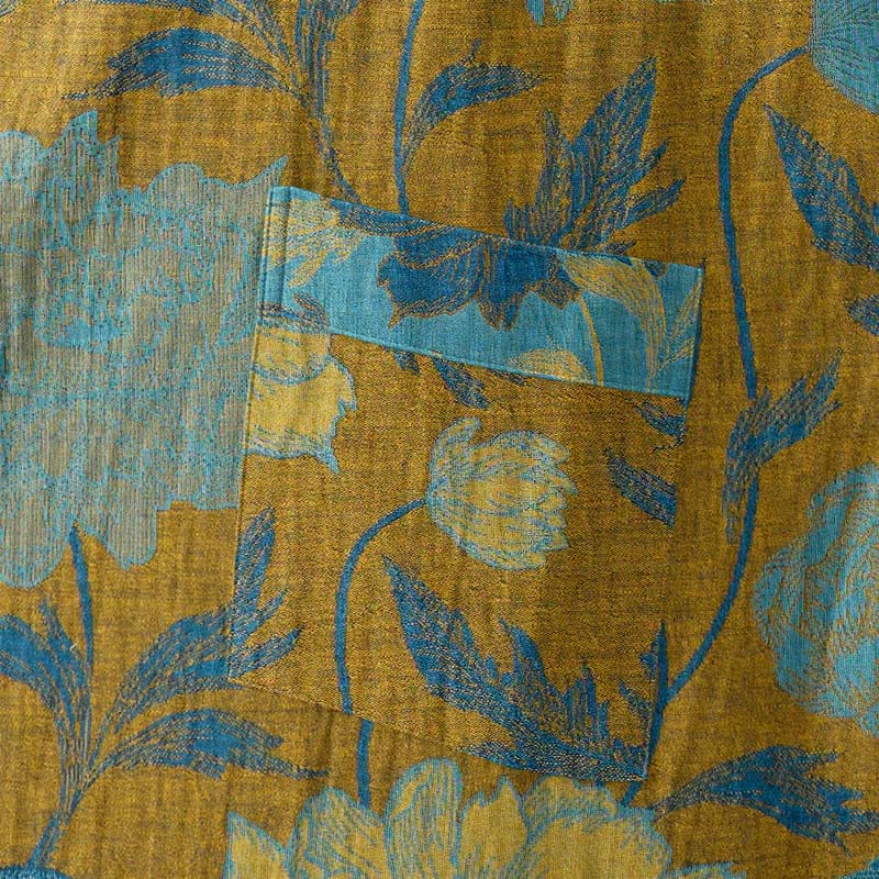 Vintage Floral Cotton Robe - image 23