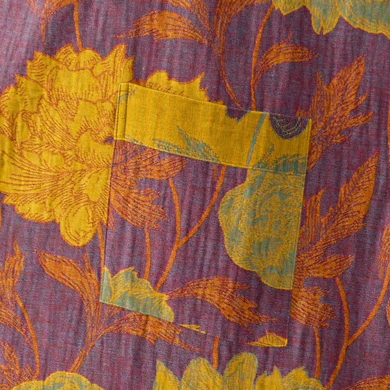 Vintage Floral Cotton Robe - image 35
