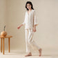 Refresh Floral Cotton Gauze Ruffle Loungewear Set - image 1