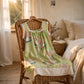 Cat Floral Print Sleeveless Nightgown - image 3