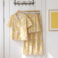 Yellow Rose Cotton 3pcs Loungewear Set - image 1