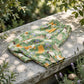 Green Cat Print Harem Loungewear Pants - image 1