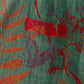 Retro Leaf Jacquard Cotton Kimono Robe - image 11