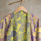 Purple Floral Cotton Kimono Robe - image 2