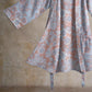 Retro Floral Cotton Kimono Robe - image 10